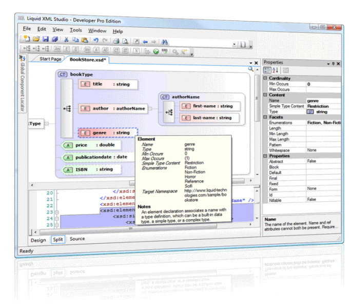 Screenshot for Liquid XML Studio 2012 10.0.2
